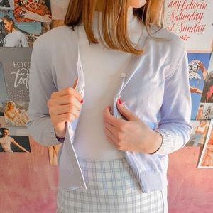 PERIWINKLE CARDIGAN- LANDSEND